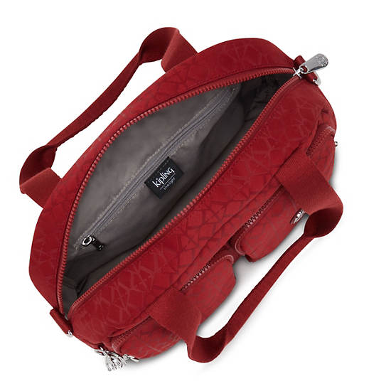 Bolsa De Hombro Kipling Cool Defea Iconic Rojos | MX 1394IL